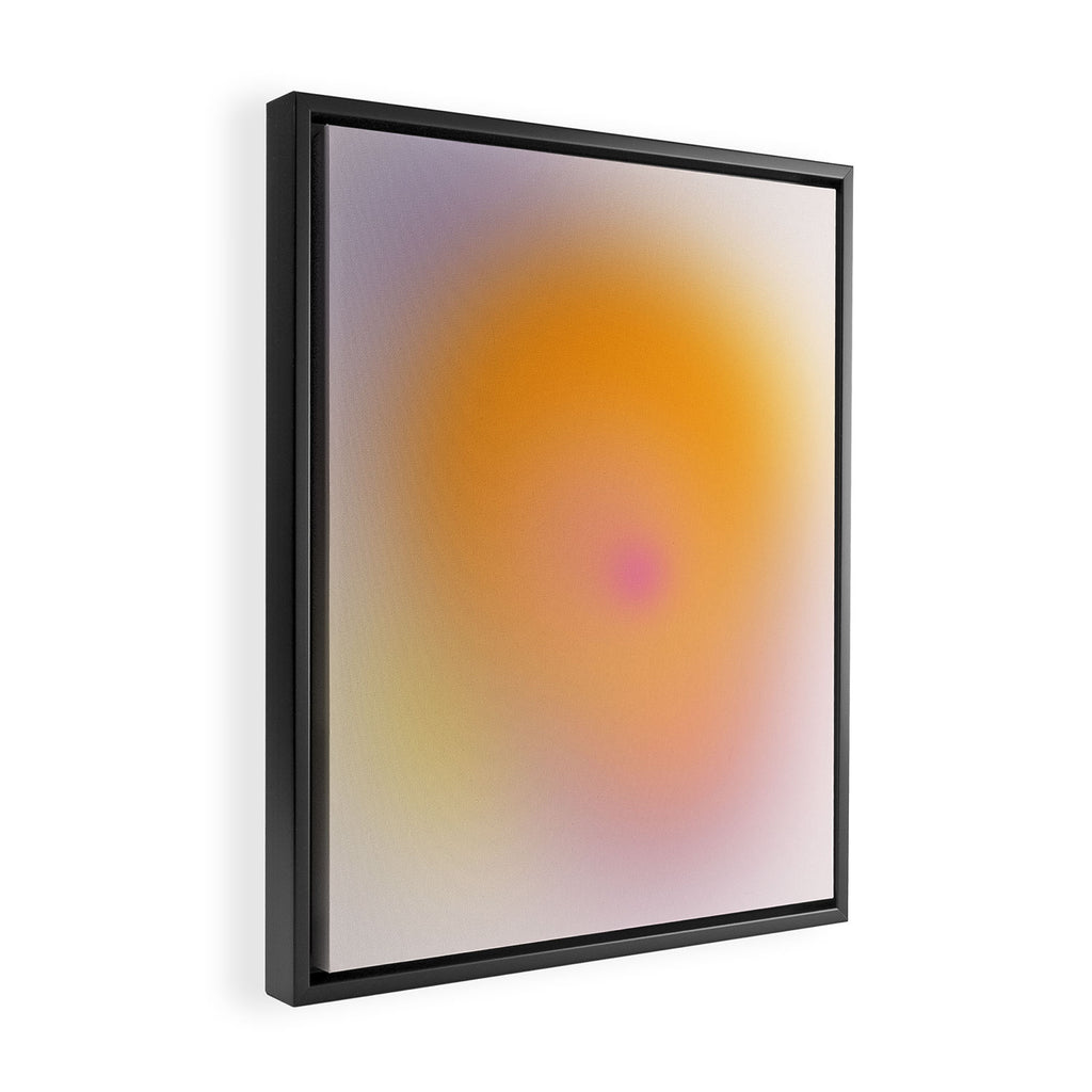 Candlelight - Gradient Framed Canvas Print Gallery Image 2