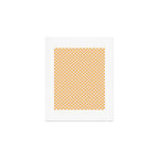 Check I - Yellow â Checkerboard Print Art Print Gallery Image 1