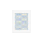 Check II - Baby Blue â Checkerboard Print Art Print Gallery Image 1