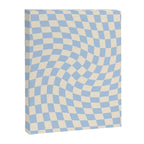 Check - Baby Blue Twist â Checkerboard Print Canvas Print Gallery Image 8