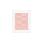Check VII - Pink â Checkerboard Print Art Print Gallery Image 1