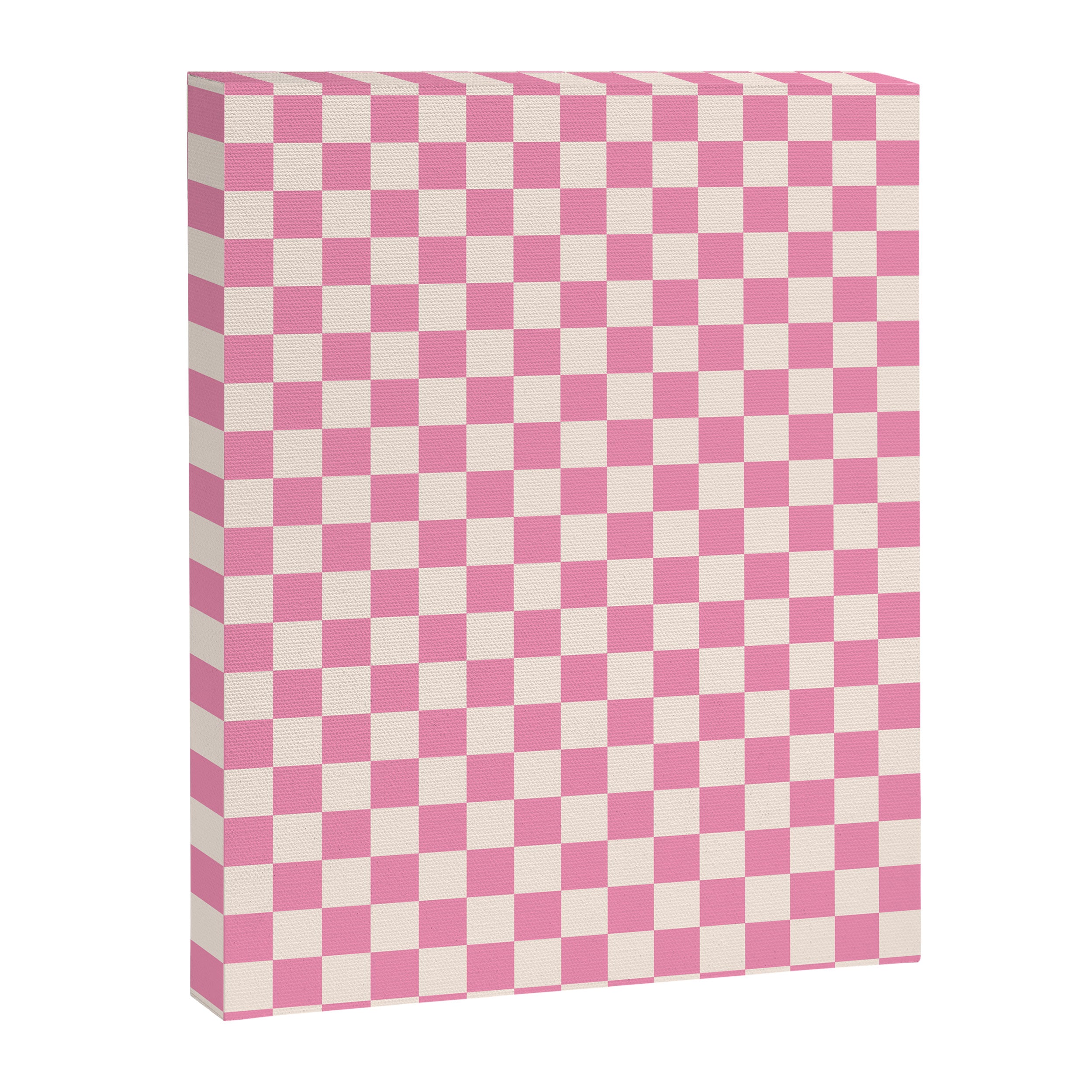 Checked - Bubblegum Canvas Print Gallery Image 8