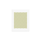 Checked - Matcha Art Print Gallery Image 1