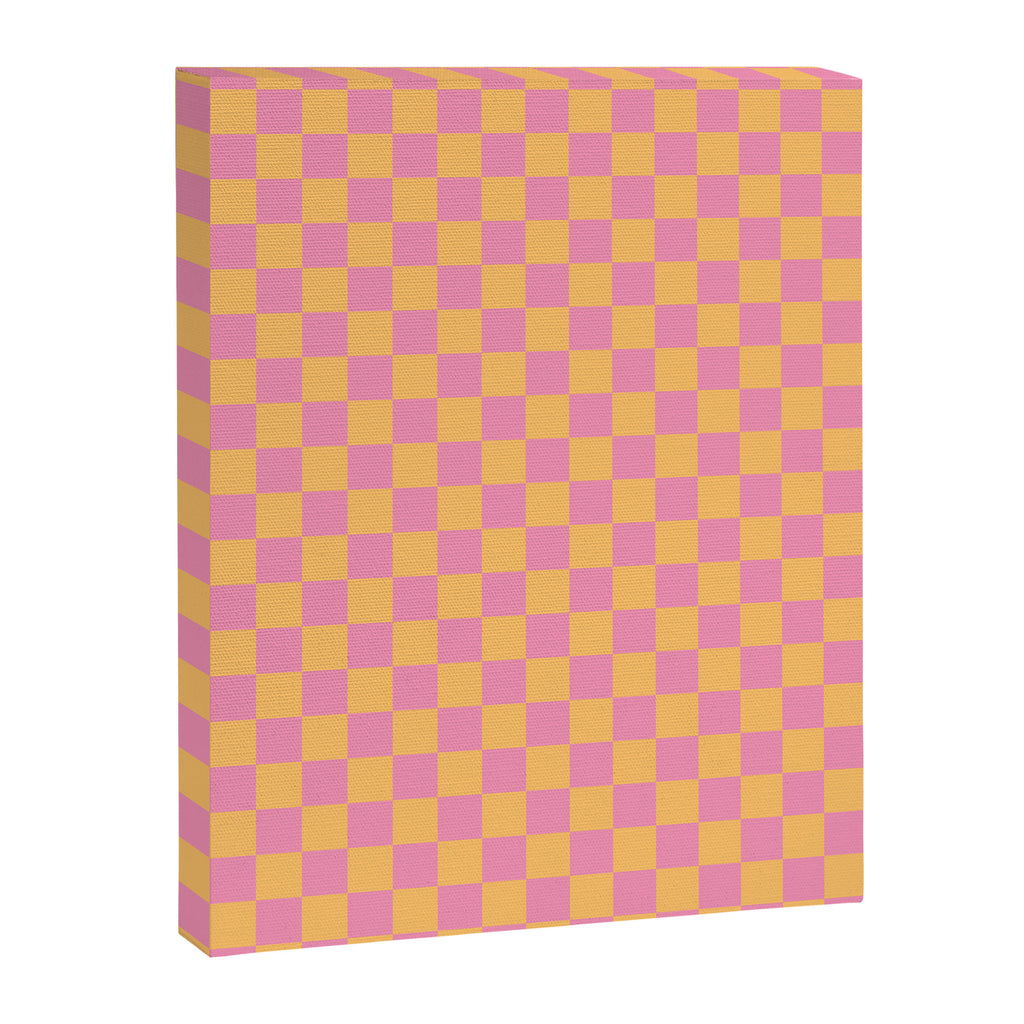 Checked Print - Jelly Canvas Print Gallery Image 8