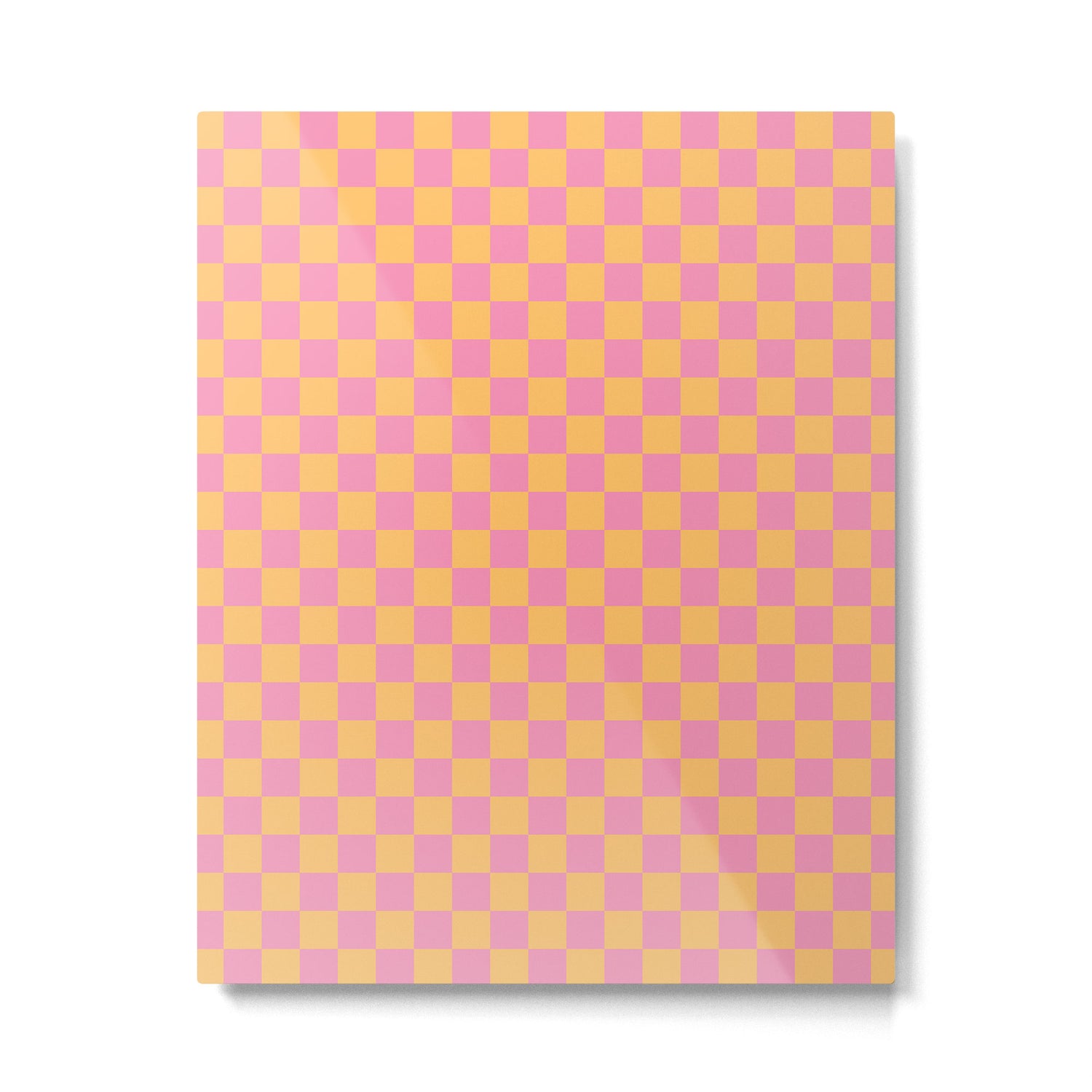 Checked Print - Jelly Metal Print Gallery Image 6