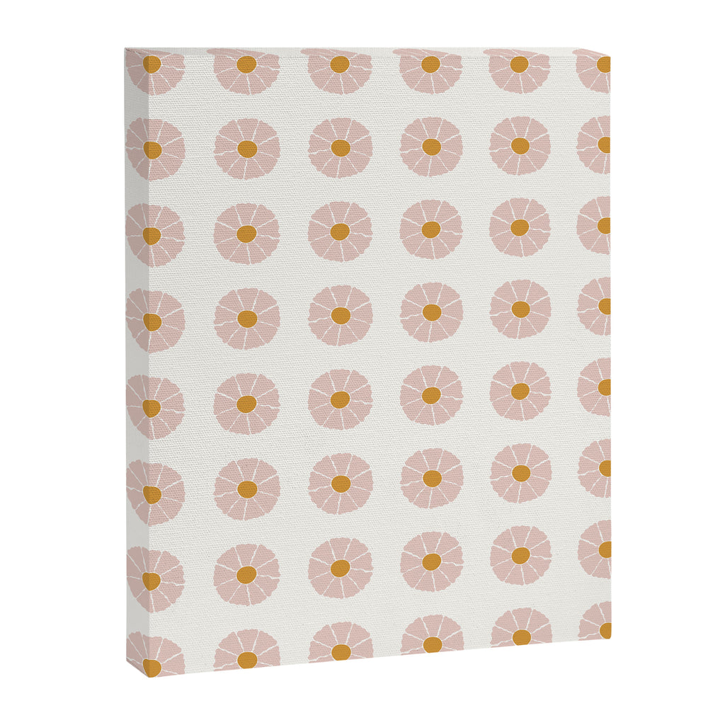 Daisies [Off White] Canvas Print Gallery Image 6