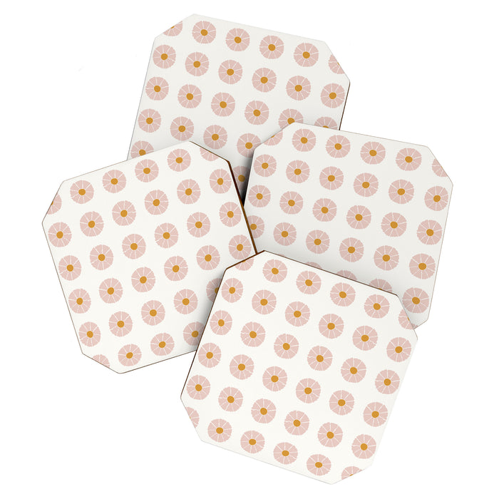Daisies [Off White] Coaster Gallery Image 1
