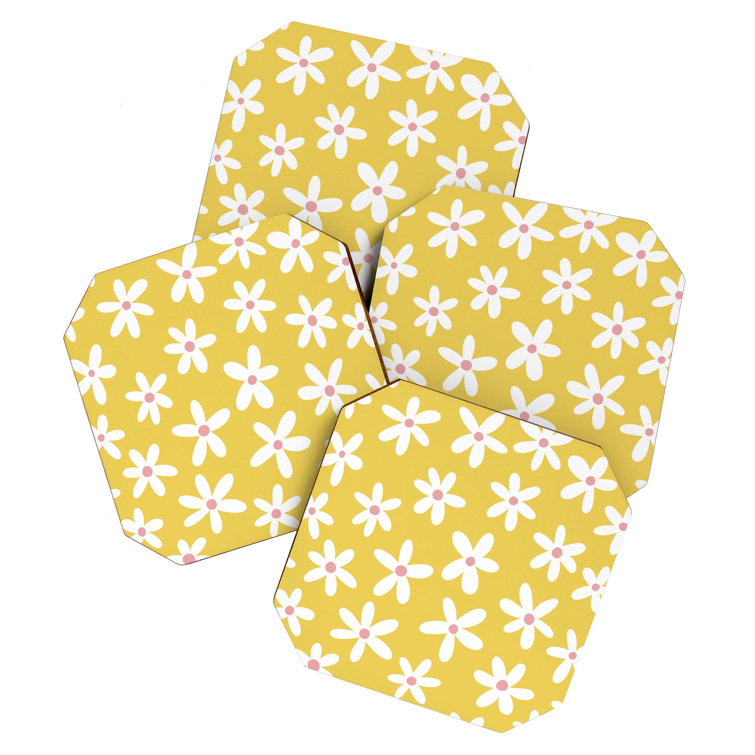 Daisies -- Yellow Coaster Gallery Image 1
