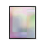Dimension II - Gradient Framed Canvas Print Gallery Image 6