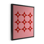 Flower Tile I Framed Canvas Print Gallery Image 2