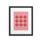 Flower Tile I Framed Art Print Gallery Image 6