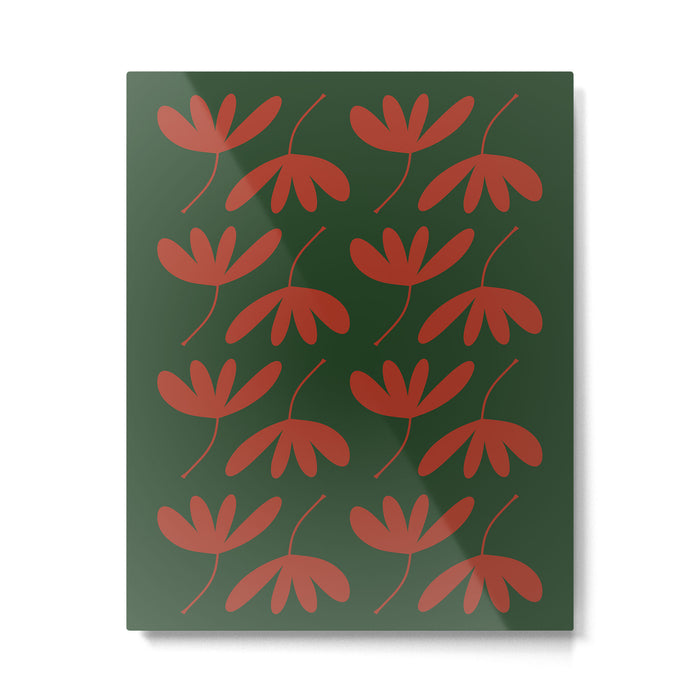 Flying Leaves Metal Print Gallery Image 1