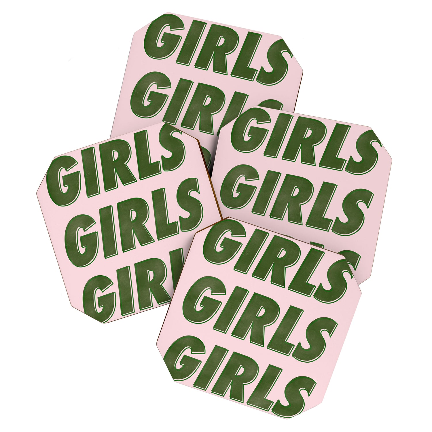 Girls Girls Girls - Green Coaster Gallery Image 1