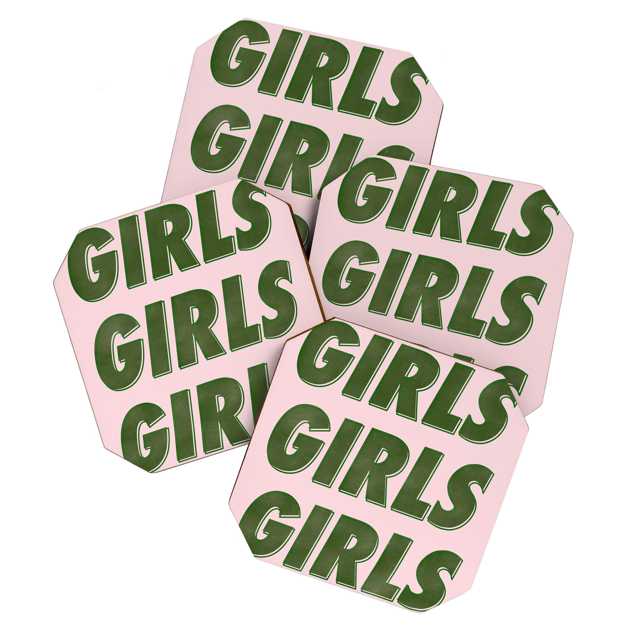 Girls Girls Girls - Green Coaster Gallery Image 1