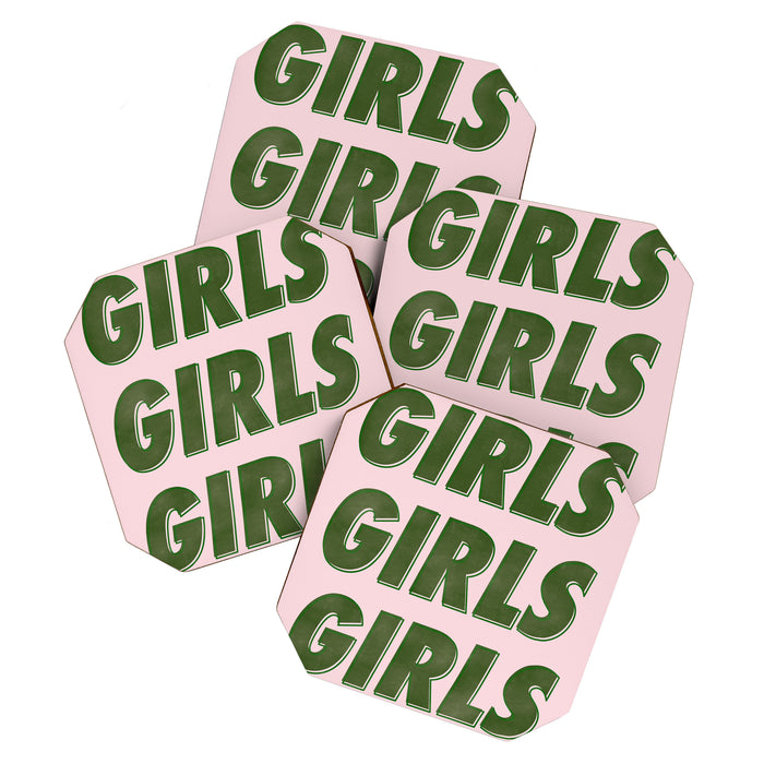 Girls Girls Girls - Green Coaster Gallery Image 1