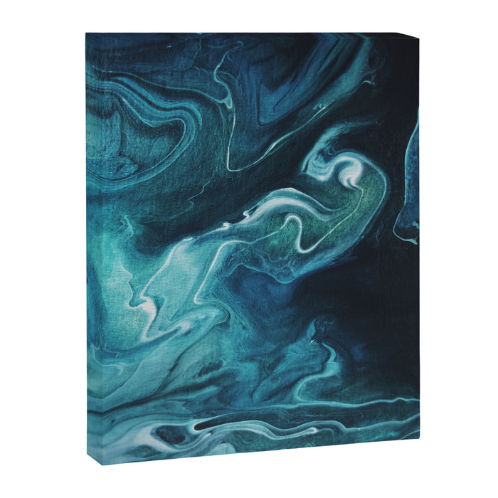 Gravity II - Abstract Marble Canvas Print Gallery Image 1