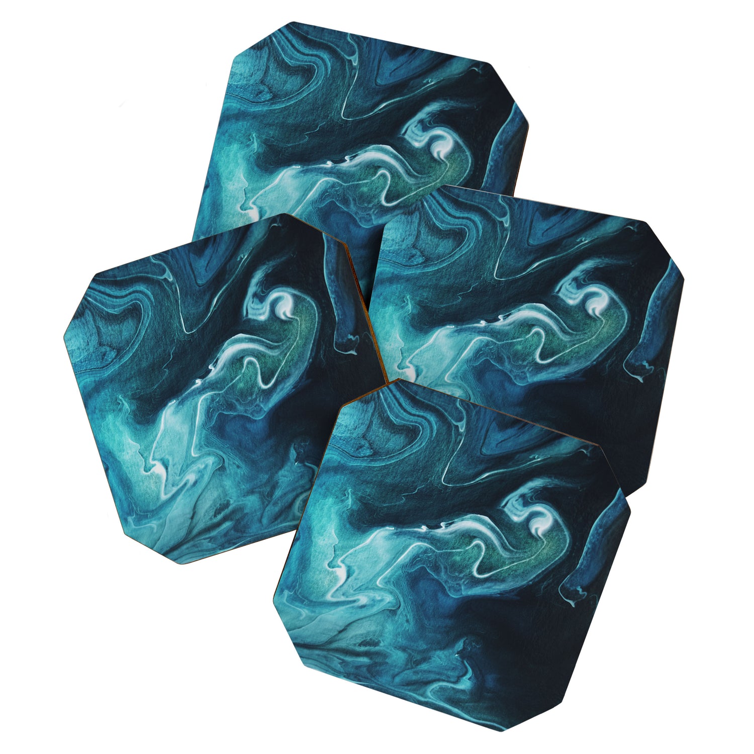 Gravity II - Abstract Marble Coaster Gallery Image 1