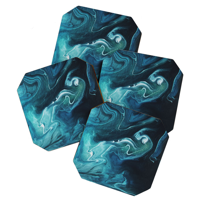 Gravity II - Abstract Marble Coaster Gallery Image 1