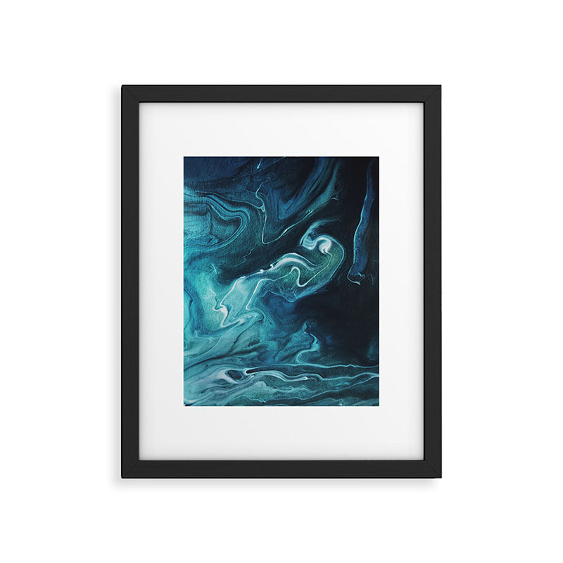 Gravity II - Abstract Marble Framed Art Print Gallery Image 5