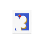 June002 - modern abstract shapes Art Print Gallery Image 1