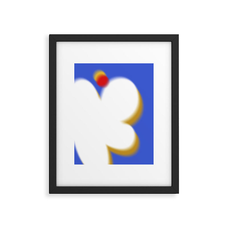 June002 - modern abstract shapes Framed Art Print Gallery Image 6