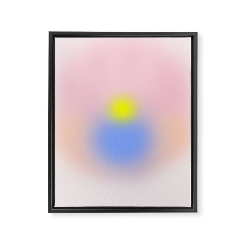 Morning Silence II - Gradient Framed Canvas Print Gallery Image 6