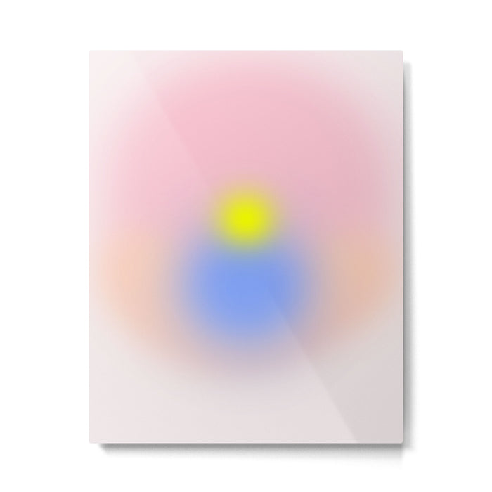 Morning Silence II - Gradient Metal Print Gallery Image 1