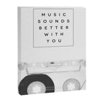 Music Sounds Better With You Canvas Print Gallery Image 6