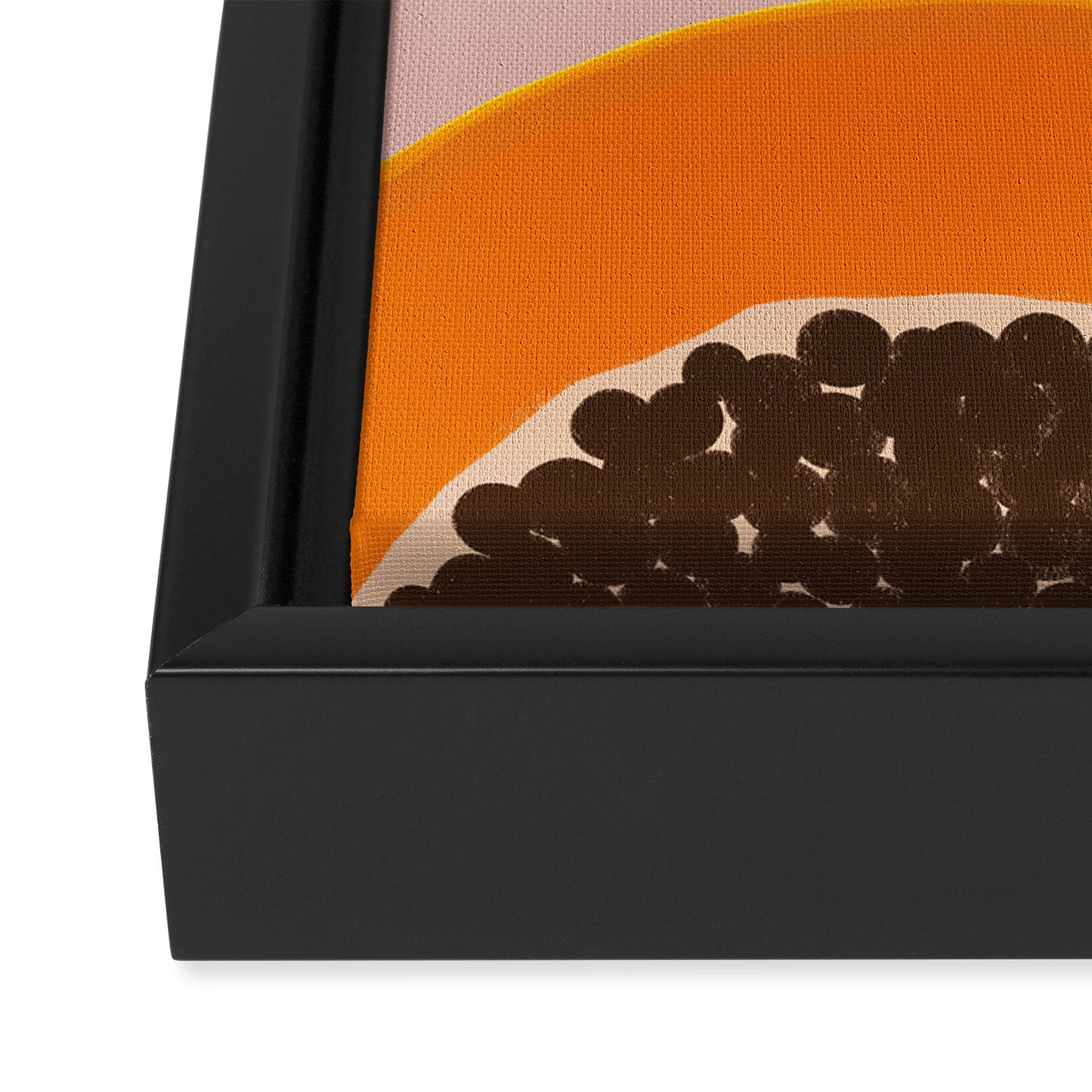 Papaya Framed Canvas Print Gallery Image 3