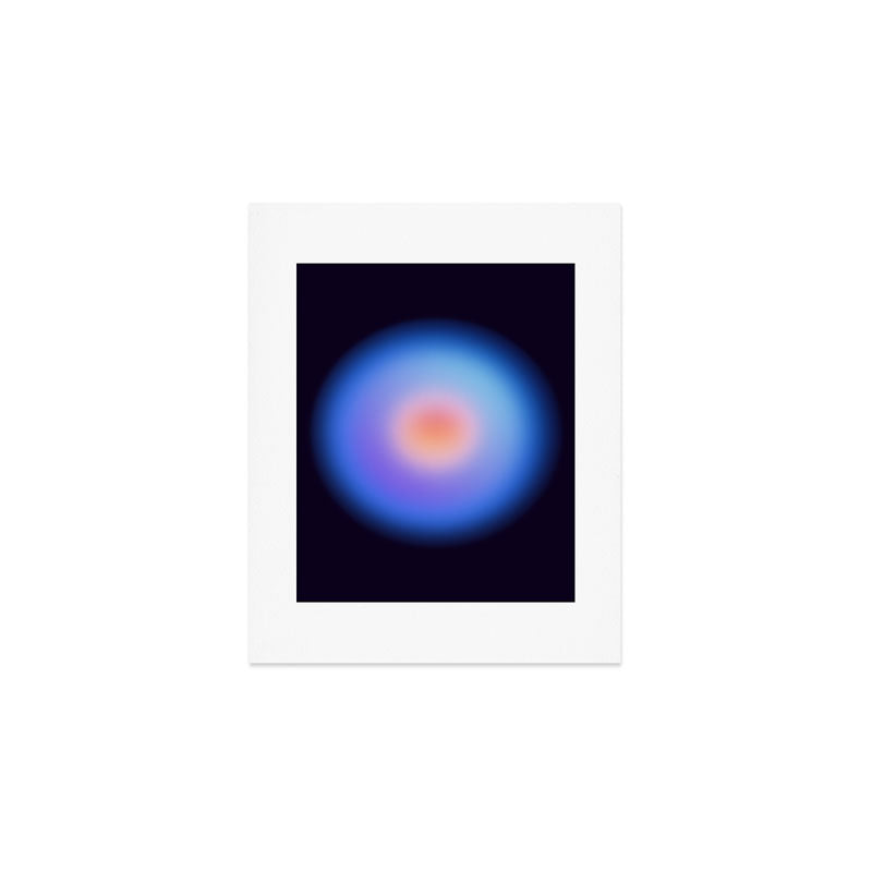 Serene - Circular Gradient Art Print Gallery Image 1