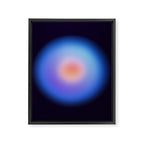 Serene - Circular Gradient Framed Canvas Print Gallery Image 6