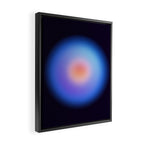 Serene - Circular Gradient Framed Canvas Print Gallery Image 2