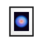 Serene - Circular Gradient Framed Art Print Gallery Image 5