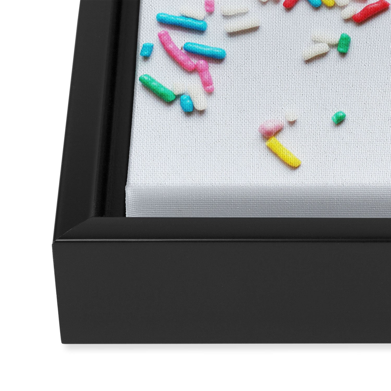 Sprinkles Party II Framed Canvas Print Gallery Image 3