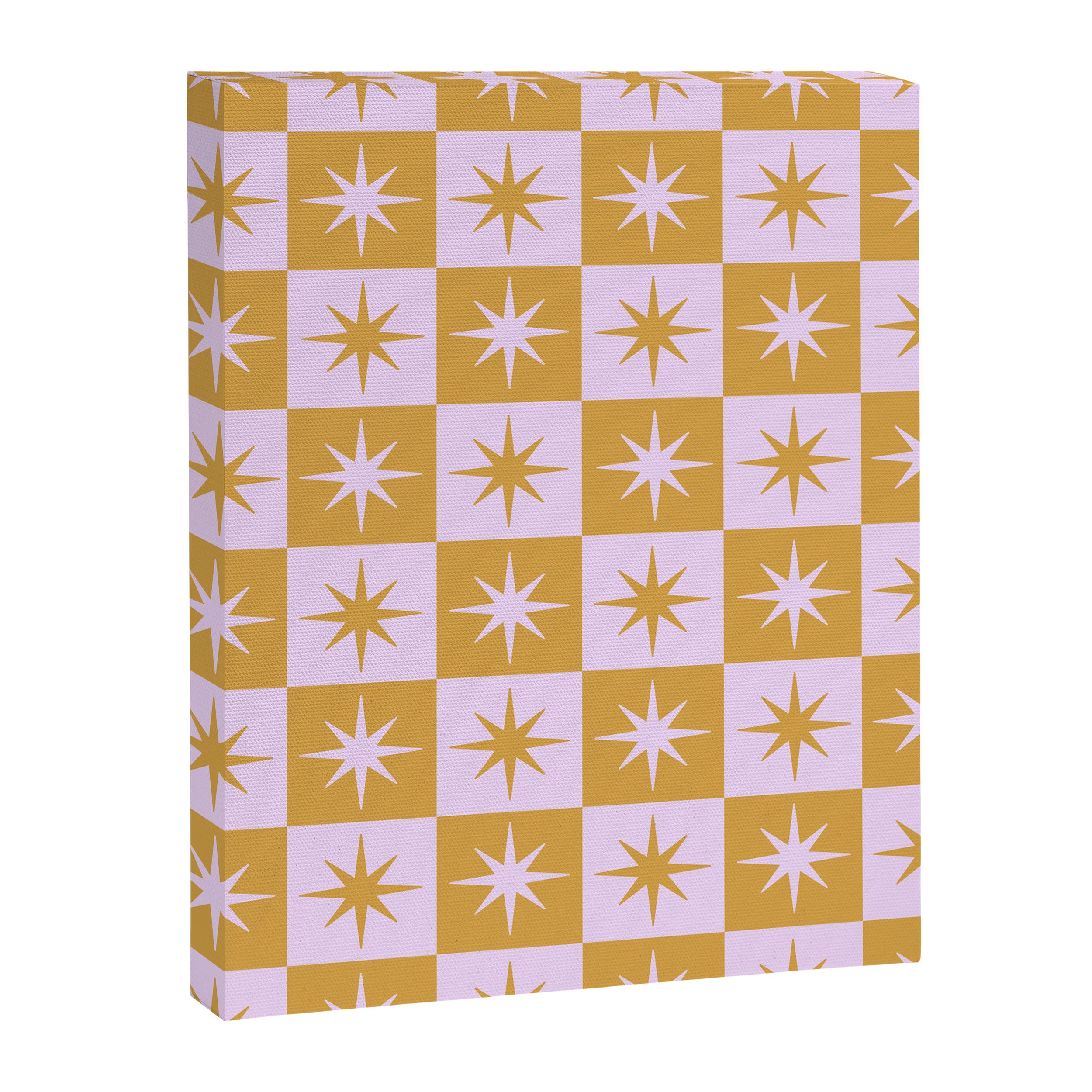 Star Check - Peachy Canvas Print Gallery Image 6