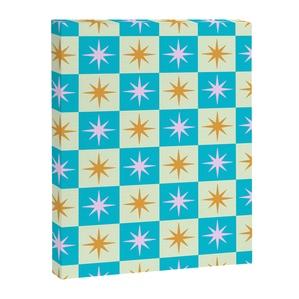 Star Check - Rainbow Bar Canvas Print Gallery Image 6