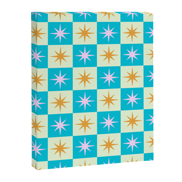 Star Check - Rainbow Bar Canvas Print Gallery Image 1