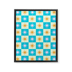 Star Check - Rainbow Bar Framed Canvas Print Gallery Image 6