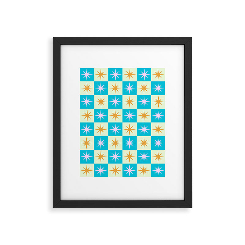 Star Check - Rainbow Bar Framed Art Print Gallery Image 5