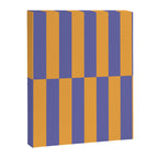 Strippy - Peri and Mango Canvas Print Gallery Image 6