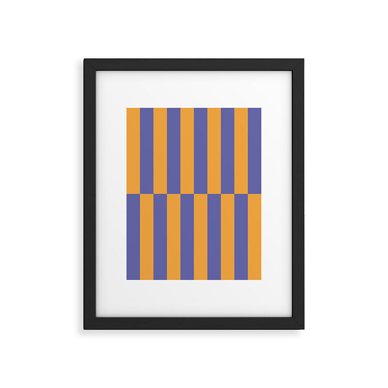 Strippy - Peri and Mango Framed Art Print Gallery Image 5