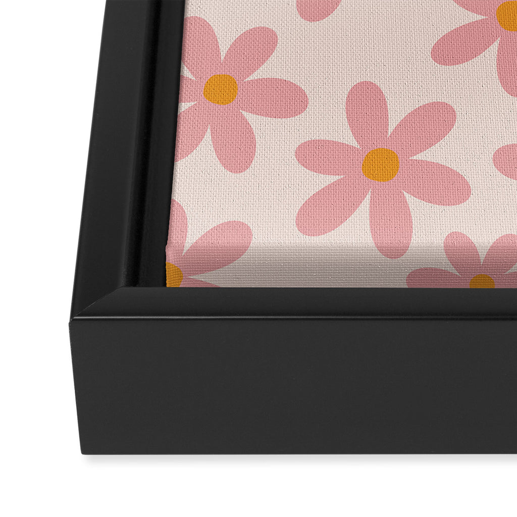 Summer Flowers I Framed Canvas Print Gallery Image 3