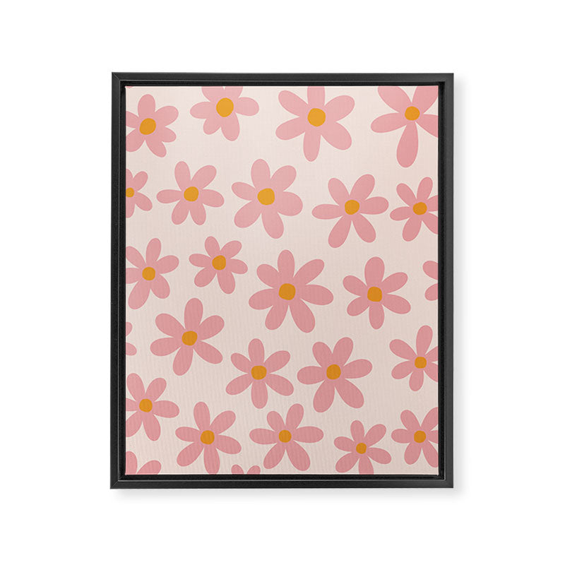 Summer Flowers I Framed Canvas Print Gallery Image 6