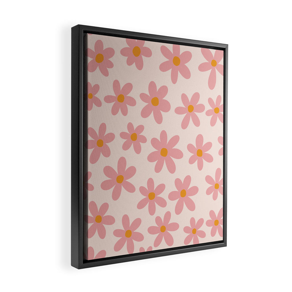 Summer Flowers I Framed Canvas Print Gallery Image 2