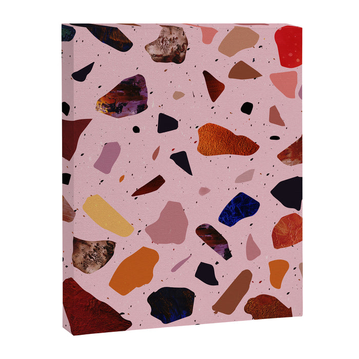 Terrazzo Rosé Canvas Print Gallery Image 1