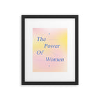 The Power Of Women Framed Art Print Gallery Image 5