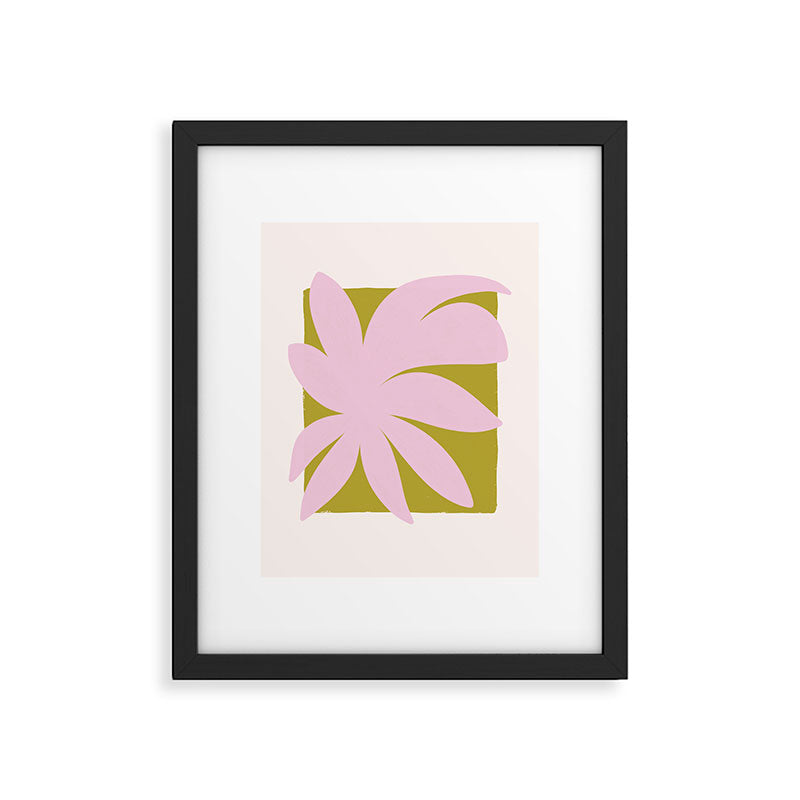 Tropical Leaf II Framed Art Print Gallery Image 5