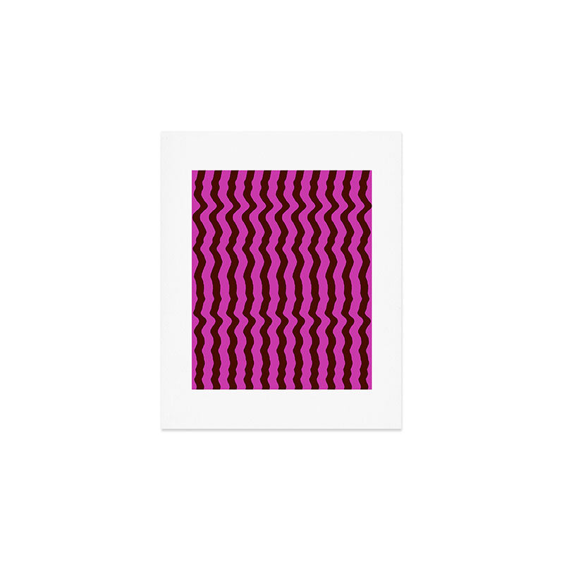 Vibra - Pink Art Print Gallery Image 1