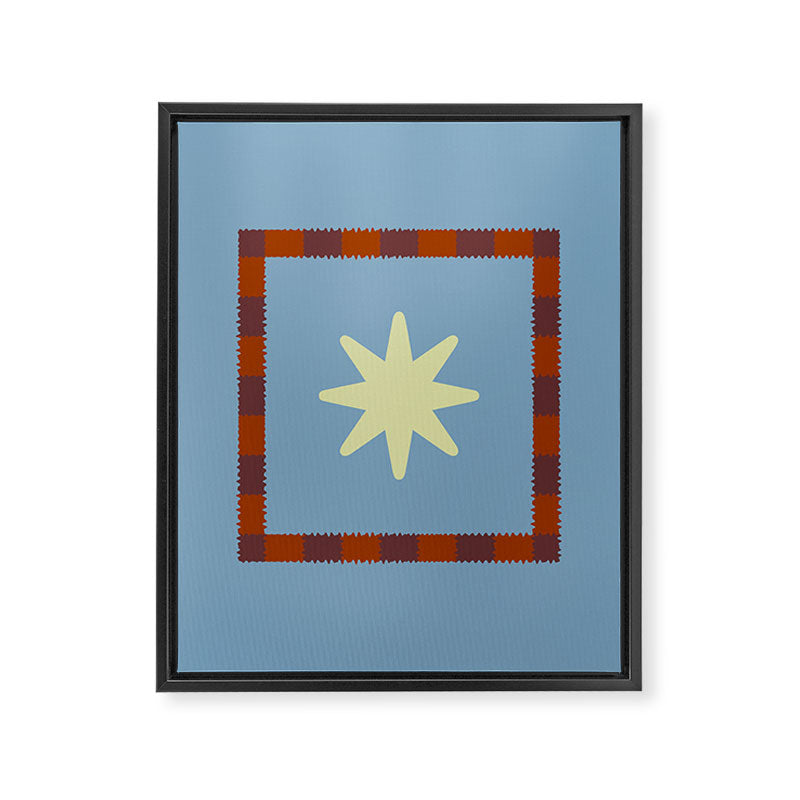 Vibrant Star II Framed Canvas Print Gallery Image 8
