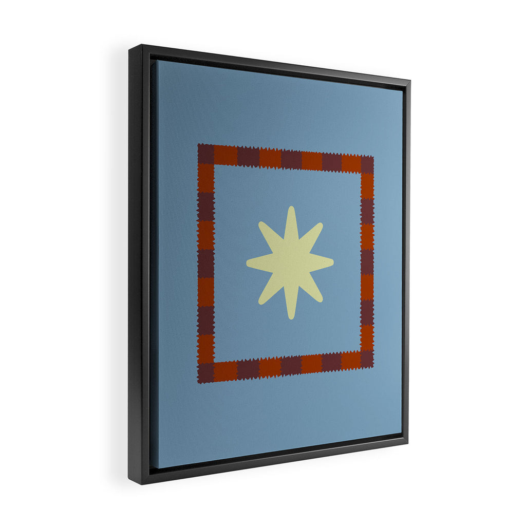 Vibrant Star II Framed Canvas Print Gallery Image 2